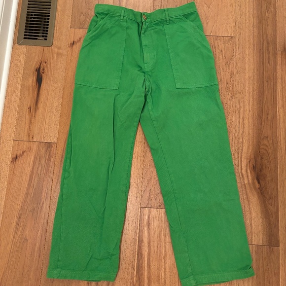 Big Bud Press Kelly green work pants size L large - Picture 1 of 4
